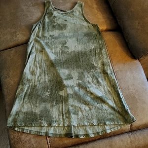Army green dress